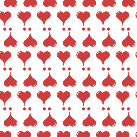 red exclamation heart pattern on transparent background - Download Free Stock Videos Pikwizard.com