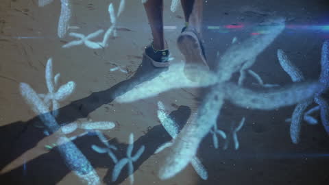 Runner Transcending Genetics and Technology