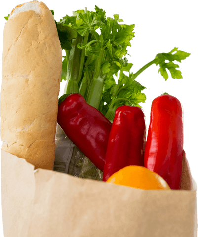 transparent paper bag with fresh vegetables and fruits - Download Free Stock Videos Pikwizard.com
