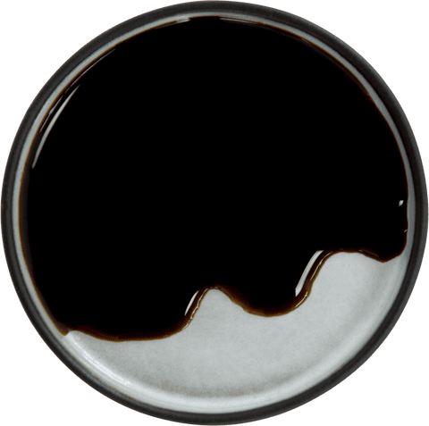 transparent plate with glossy soy sauce on white background - Download Free Stock Videos Pikwizard.com