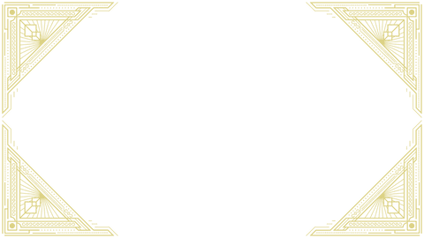 art deco corners forming geometric border on transparent background - Download Free Stock Videos Pikwizard.com