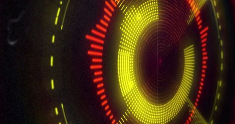 abstract circular light display with rotating energy dynamics - Download Free Stock Images Pikwizard.com