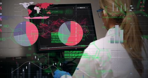 Scientist Analyzing Scientific Data and Graphs in Research Lab - Download Free Stock Images Pikwizard.com
