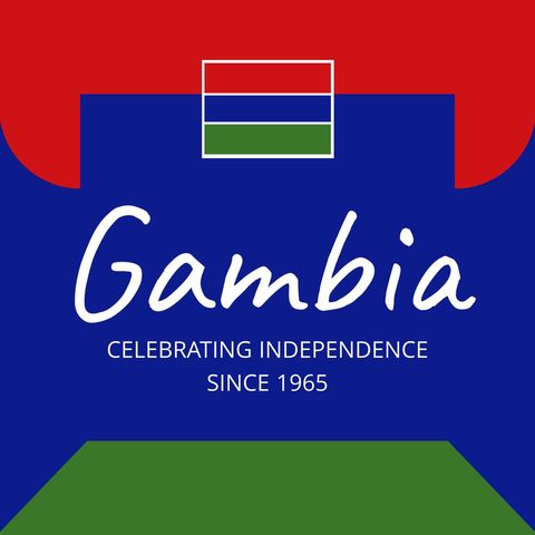 celebrating gambia independence with vibrant colors - Download Free Stock Templates Pikwizard.com