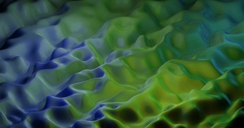 Abstract 3D Liquid Shapes with Multicolored Hypnotic Waves - Download Free Stock Images Pikwizard.com