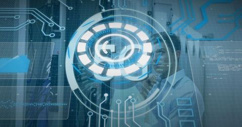Futuristic Digital Interface Technology Illustrative Concept - Download Free Stock Images Pikwizard.com
