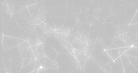 Abstract White Network Connections on White Background - Download Free Stock Images Pikwizard.com