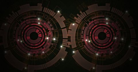 Futuristic Digital Interface with Radar Scanning Elements - Download Free Stock Images Pikwizard.com
