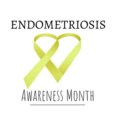 Endometriosis Awareness Month Yellow Ribbon Campaign - Download Free Stock Templates Pikwizard.com