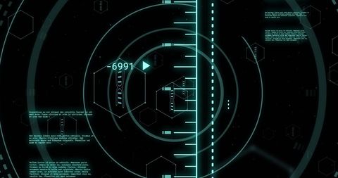 Futuristic Data Processing Interface in Digital Format - Download Free Stock Images Pikwizard.com