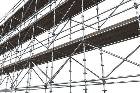Transparent Industrial Scaffolding Mimicking Construction - Download Free Stock Videos Pikwizard.com