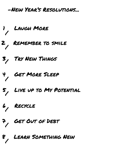 New Year's Resolutions Text Overlay on Transparent Background - Download Free Stock Videos Pikwizard.com