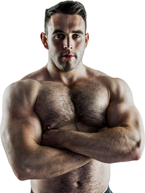 Powerful Male Bodybuilder with Transparent Background - Download Free Stock Videos Pikwizard.com