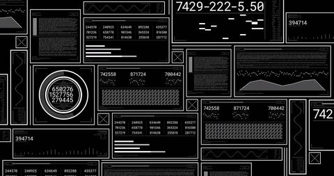 Digital Interface Displaying Complex Data Analytics - Download Free Stock Images Pikwizard.com