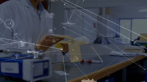 Innovative Scientist Analyzing Data for Breakthrough Research