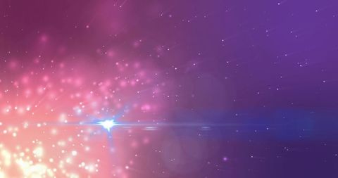 Glowing Light Spots on Vibrant Celestial Background - Download Free Stock Images Pikwizard.com