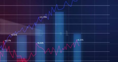 Financial Growth Chart Displaying Performance Trends - Download Free Stock Images Pikwizard.com