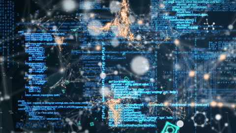 Abstract Molecules and Data Processing on Dark Background