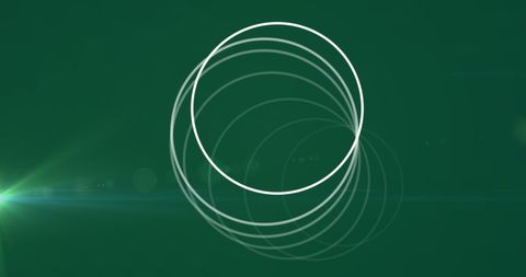 Geometric Circles and Light Flares on Dark Background - Download Free Stock Images Pikwizard.com