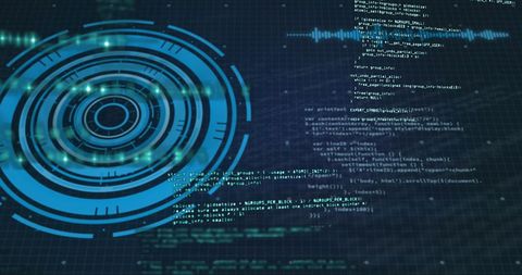 Digital Data Processing and Analysis Interface - Download Free Stock Images Pikwizard.com