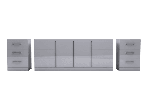 transparent modern storage cabinet set with floating effect - Download Free Stock Videos Pikwizard.com