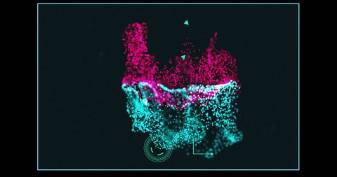 Dynamic digital particles form innovative medical data