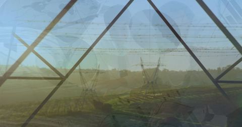 Financial Data Overlaying Agricultural Landscape, Network Technologies