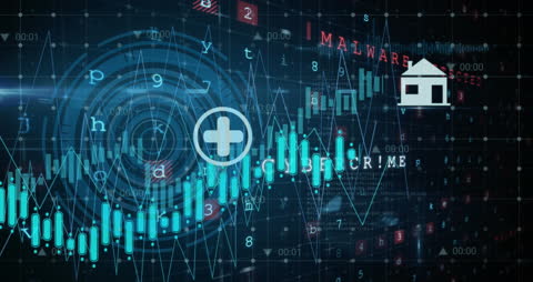 Futuristic Cybersecurity Data Analysis with Digital Interface