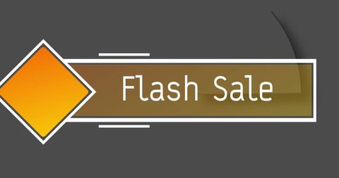Flash Sale Banner for Retail Marketing - Download Free Stock Images Pikwizard.com