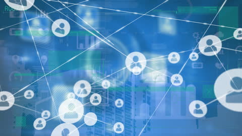 Global Data Networking and Connectivity Conceptual Image