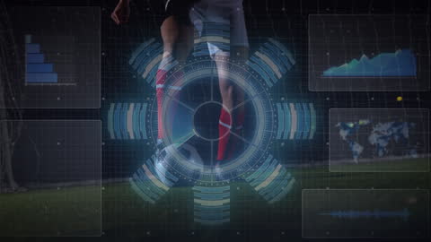 Futuristic Data Analysis with Soccer Player Animation
