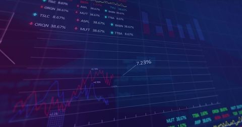 Futuristic Financial Data Analysis with Global Market Insights - Download Free Stock Images Pikwizard.com