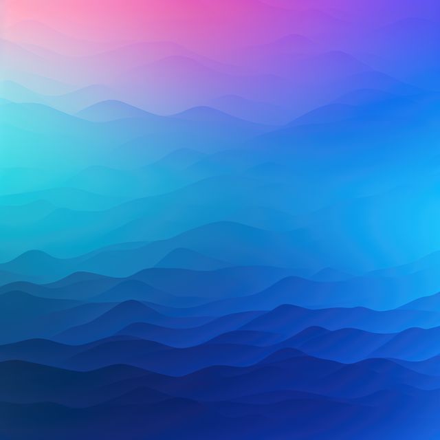 Gradient Blue and Pink Abstract Wavy Background - Download Free Stock Images Pikwizard.com