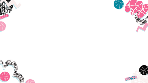 Transparent Geometric Border with Vibrant Circles and Shapes - Download Free Stock Videos Pikwizard.com