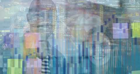 Collaborative Financial Analysis in Urban Business Environment - Download Free Stock Images Pikwizard.com