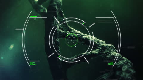 DNA Strand Scanning with Futuristic Interface and Data Processing