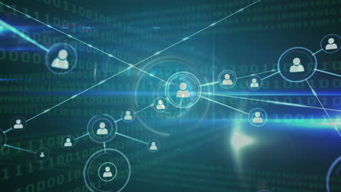 Digital Network Connections and Data Flow