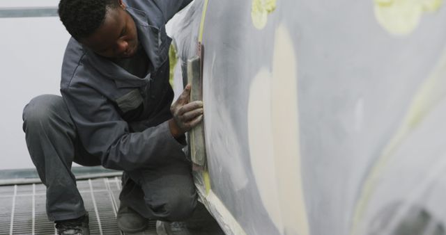 Automotive Technician Repairing Car - Download Free Stock Images Pikwizard.com