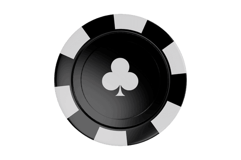 3d black club symbol casino token with transparent background - Download Free Stock Videos Pikwizard.com