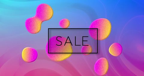 Colorful Digital Sale Banner with Vibrant Gradient Background - Download Free Stock Images Pikwizard.com