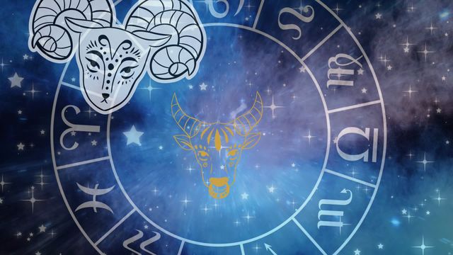 Ideal for astrology websites, digital interfaces, horoscope blogs, mystical or spiritual content creation. Can be used for headers, backgrounds, or thematic illustrations related to zodiac and predictions.