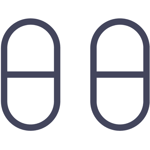 Transparent Pair of Pill Icons Vector Design - Download Free Stock Videos Pikwizard.com