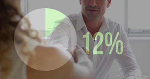 Business Growth Visualization with Deal Concept