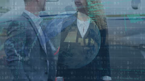 Digital World and Business Interaction Overlay