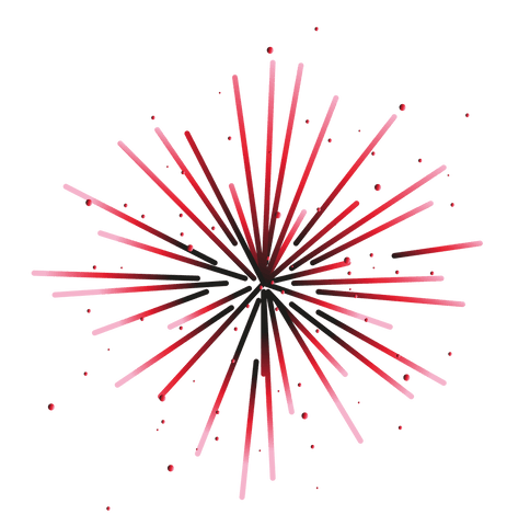 red black scattered rays on transparent background - Download Free Stock Videos Pikwizard.com