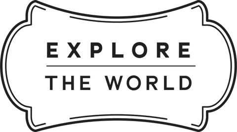 Explore the World Text Emblem on Transparent Background - Download Free Stock Videos Pikwizard.com