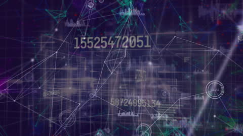 Digital Data Processing in Abstract Network