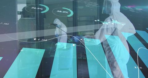 Financial Data Processing with Safety Measures During Pandemic - Download Free Stock Images Pikwizard.com
