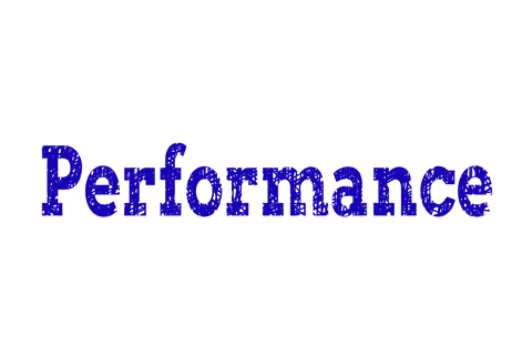 blue performance text on transparent background - Download Free Stock Videos Pikwizard.com