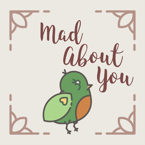 romantic bird illustration on transparent background with valentine's message - Download Free Stock Videos Pikwizard.com